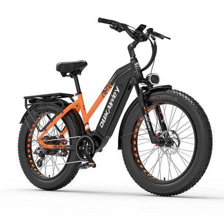 Dukawey DM530 Plus 1000W 26 "Fat Bike 1040Wh vélo électrique tout Terrain 52V 20Ah batterie SUV E-Bike